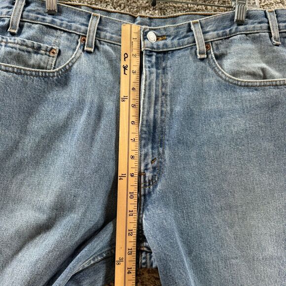 Vintage Levis Jeans Men 38x32 Blue Denim Pants 550 Relaxed Y2K 2000 Adult Casual - Picture 3 of 10